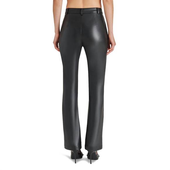 NEW STEVE MADDEN mercer faux leather pant in black - Picture 1 of 4